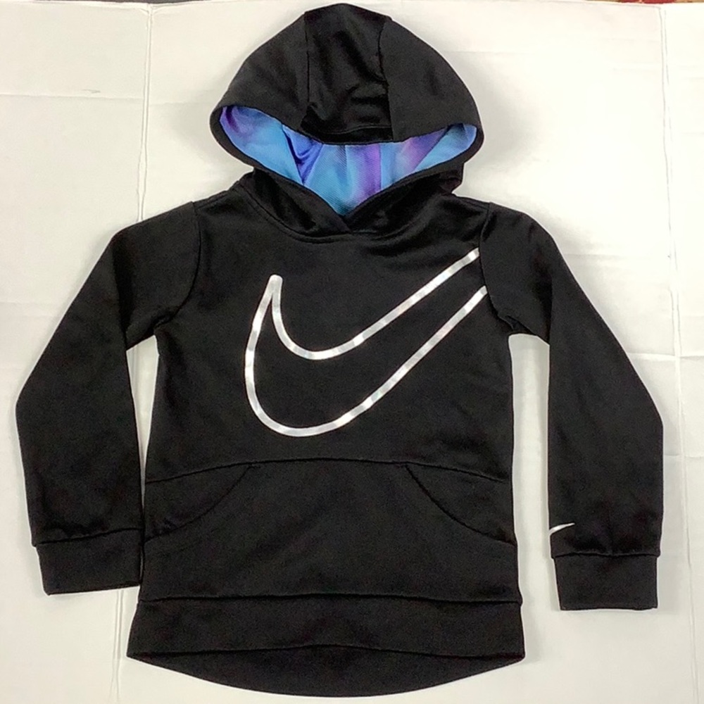 Nike Dri-Fit Kids Girl’s Pullover Sweatshirt Hoodie size: 5 /S
